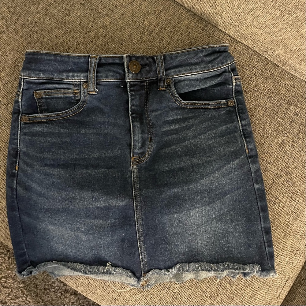 Denim skirt